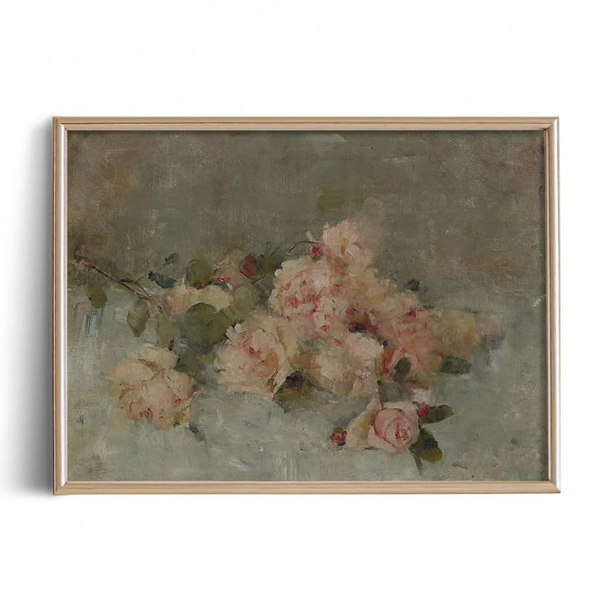 Farmhouse Still Life Picture Living Room - 11 x 14 Art Print - Rustic Vintage Decor for Bedroom -... | Amazon (US)