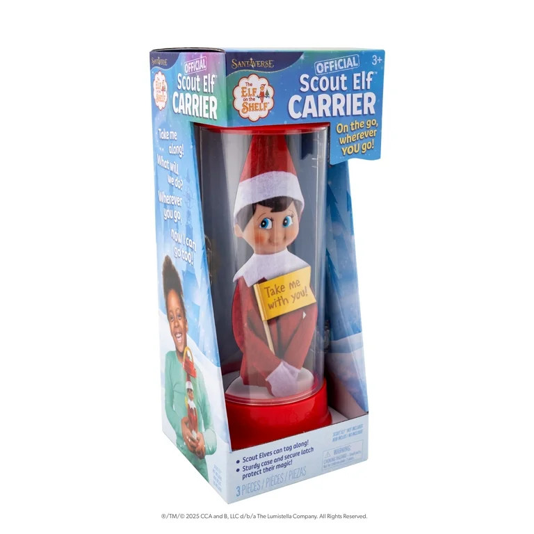 The Elf on the Shelf® Scout Elf Carrier - Scout Elf not Included - Walmart.com | Walmart (US)