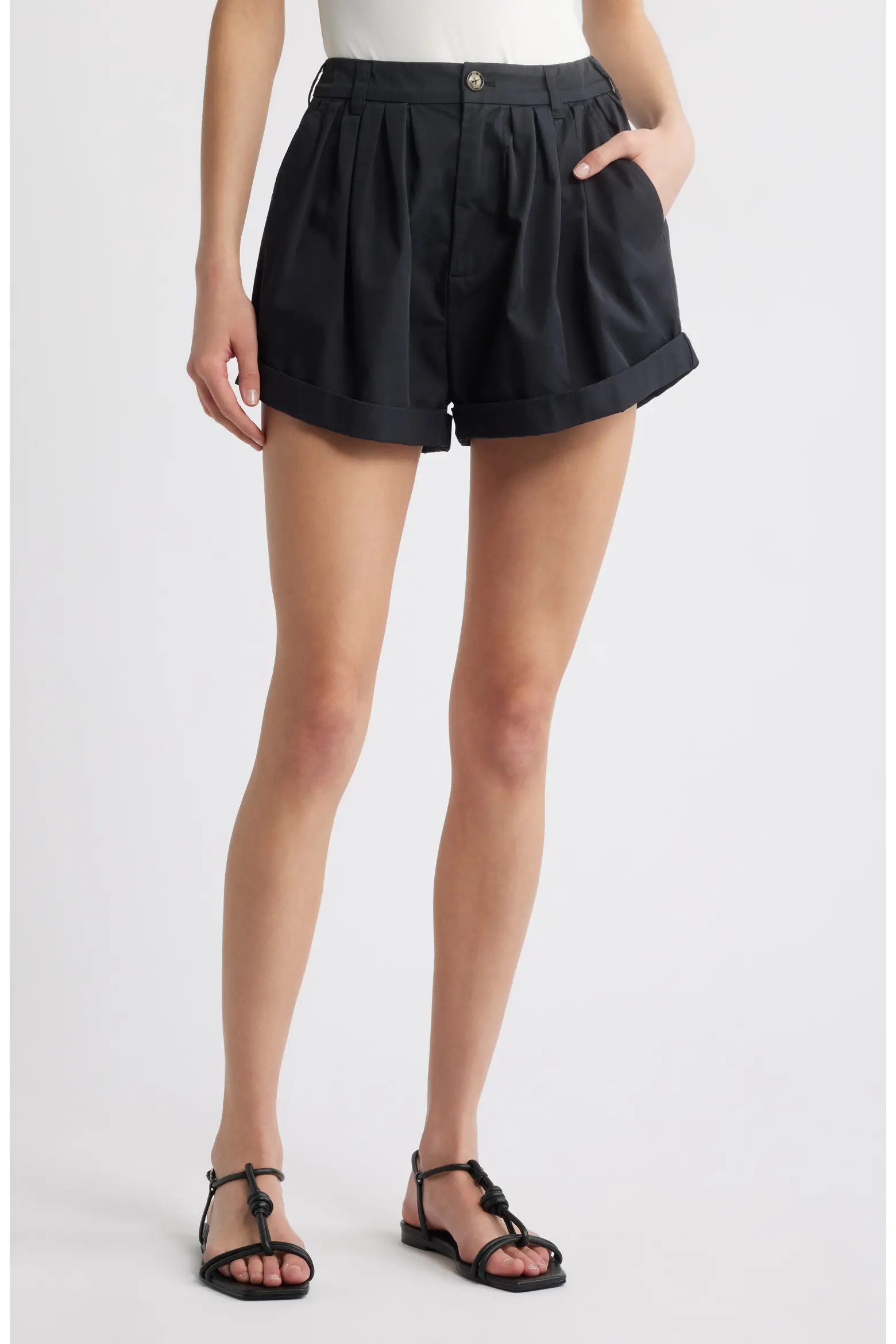 DÔEN Paige Cotton Shorts (Women) | Nordstrom | Nordstrom