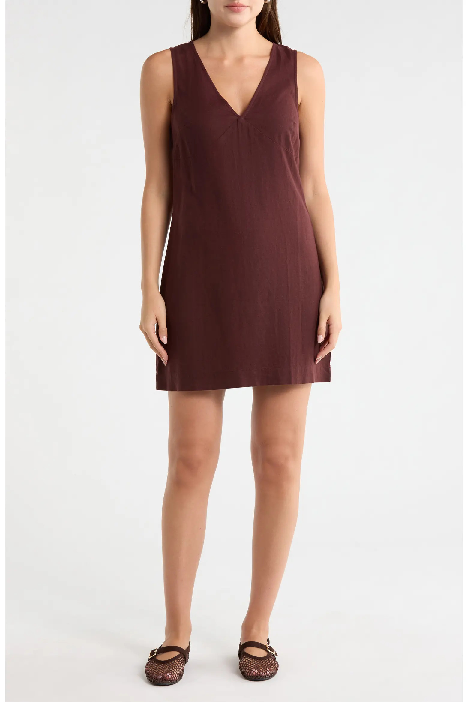 Marina Linen Blend Minidress (Women) | Nordstromrack | Nordstrom Rack
