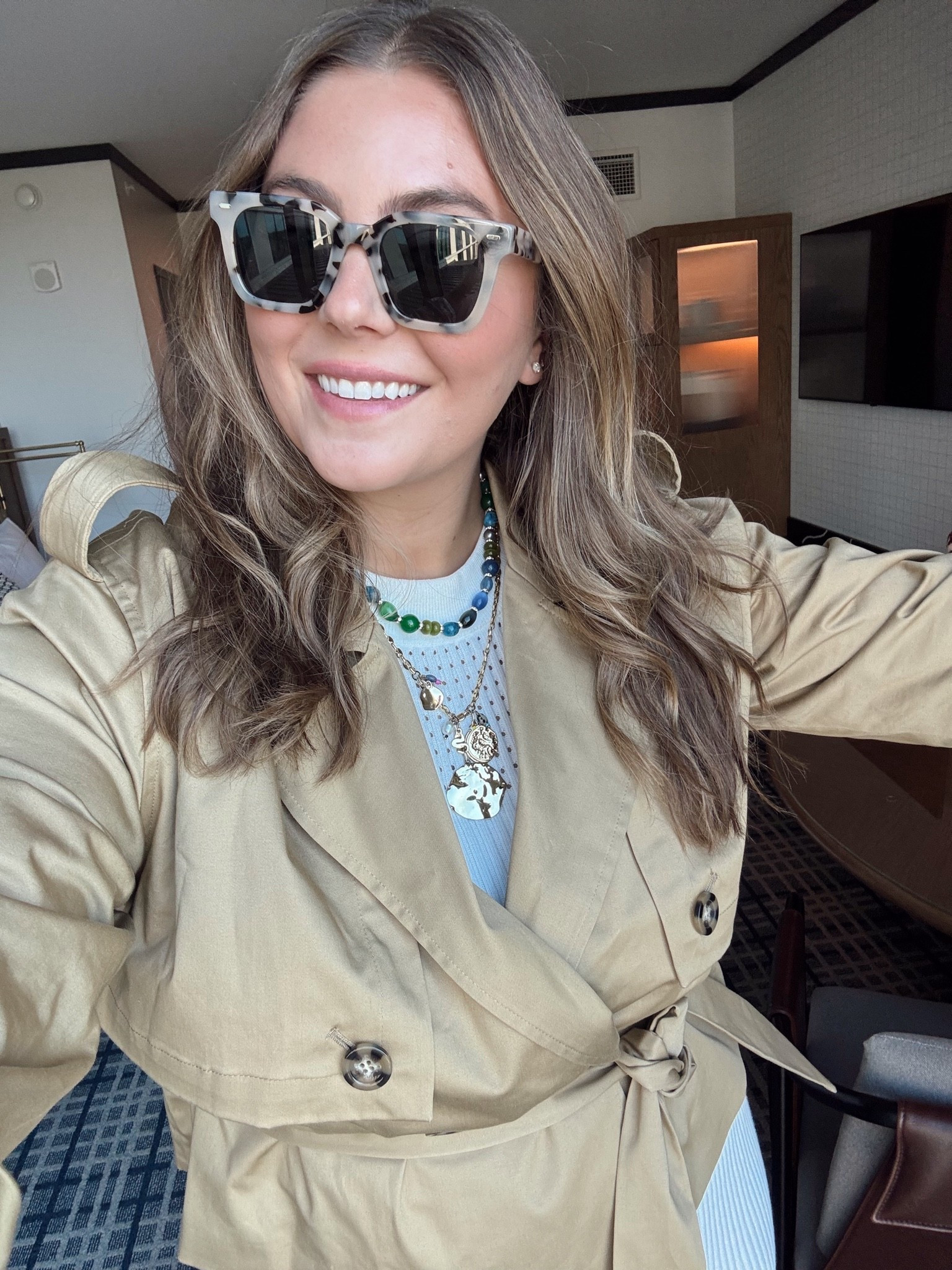 These sunglasses are a must! My favorite pair and style. Wearing XXL in jacket & XL in dress.

#LTKgrwm #LTKmomlife #LTKMidsize