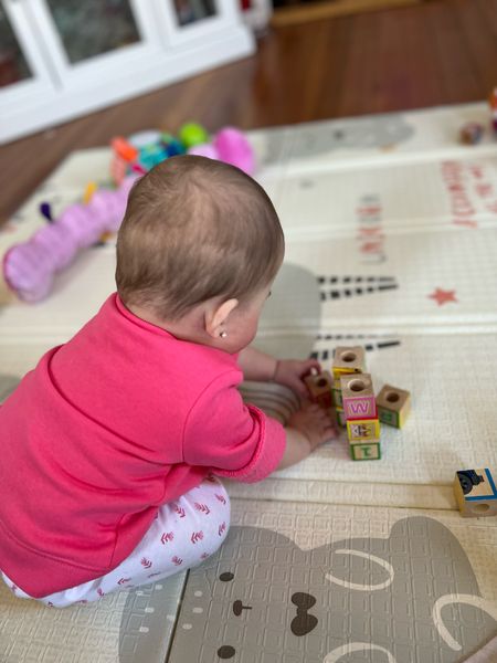 Building blocks with babies help with developmental skills

#LTKbaby #LTKkids #LTKMostLoved