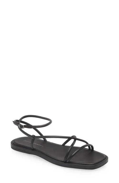 Loeffler Randall Noor Ankle Strap Sandal in Black at Nordstrom, Size 9.5 | Nordstrom
