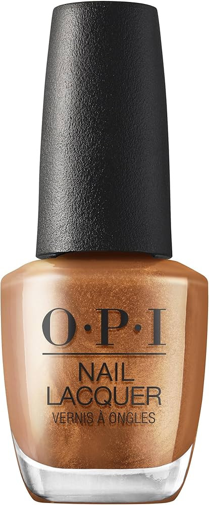 OPI Nail Lacquer Millennium Mocha | Opaque Dark Brown Metallic Chip Resistant Nail Polish | Metal... | Amazon (CA)