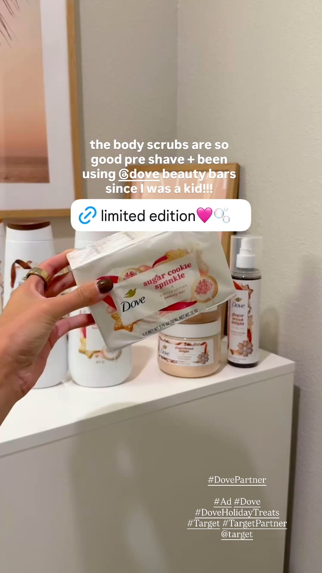 #DovePartner #ad my ideal night in 🫧💕🎄with a new @dove festive holiday scent. limited edition available now at @target #Target #TargetPartner #Dove #DoveHolidayTreats 
@shop.ltk #liketkit
