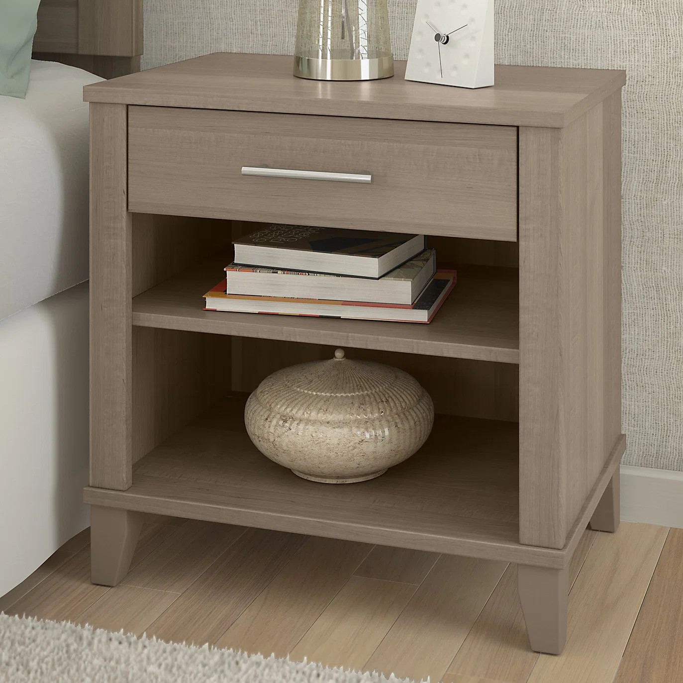 Tinley Manufactured Wood Nightstand | Wayfair North America