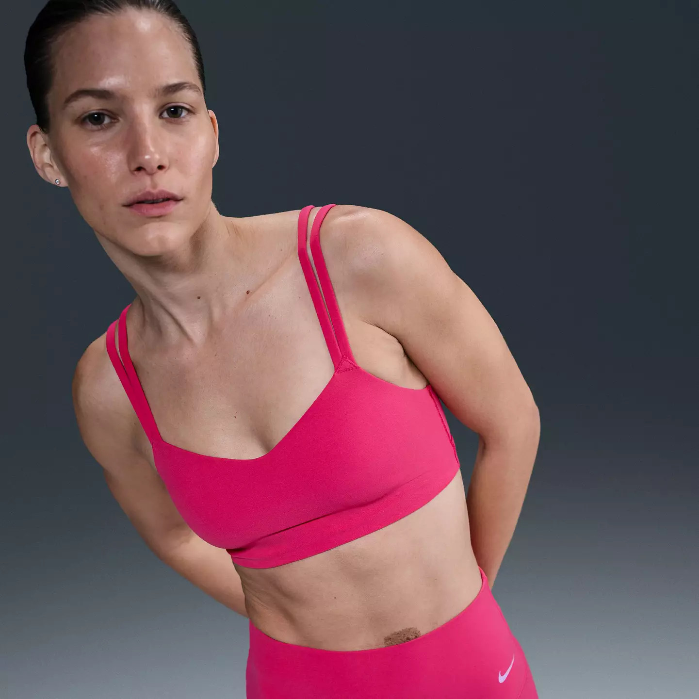 Nike Women's Zenvy Strappy Light-Support Padded Sports Bra | DICK'S Sporting Goods