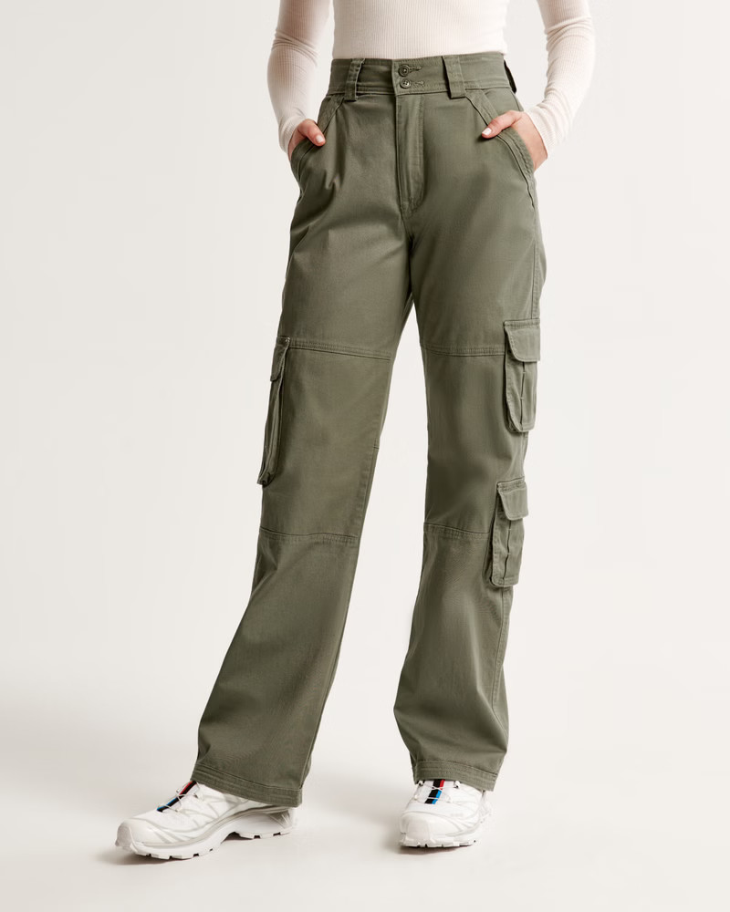 Women's Relaxed Cargo Pant | Women's Clearance | Abercrombie.com | Abercrombie & Fitch (US)