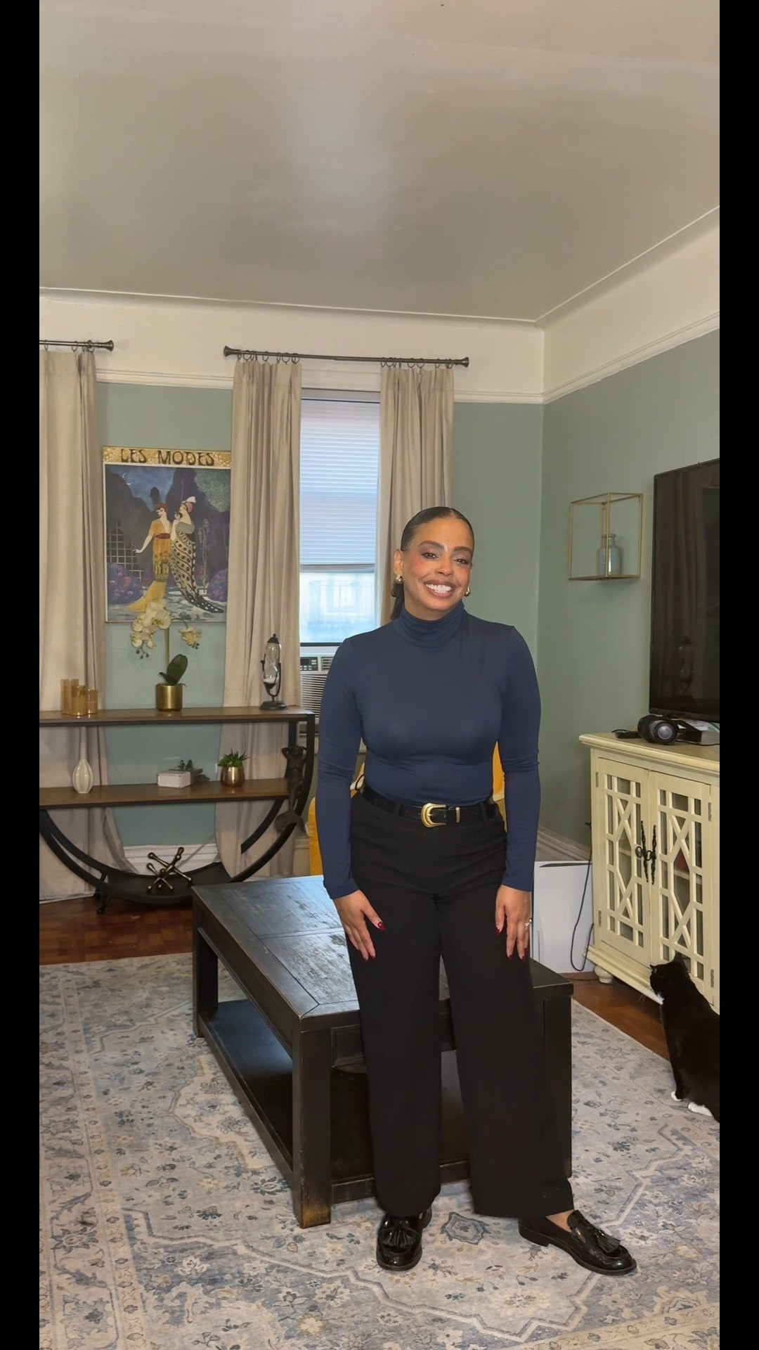 Turtleneck, Trouser & loafers kinda day! 

#LTKStyleTip #LTKWorkwear #LTKPetite