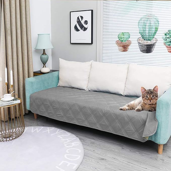 SUNNYTEX Waterproof & Reversible Dog Bed Cover Pet Blanket Sofa, Couch Cover Mattress Protector F... | Amazon (US)