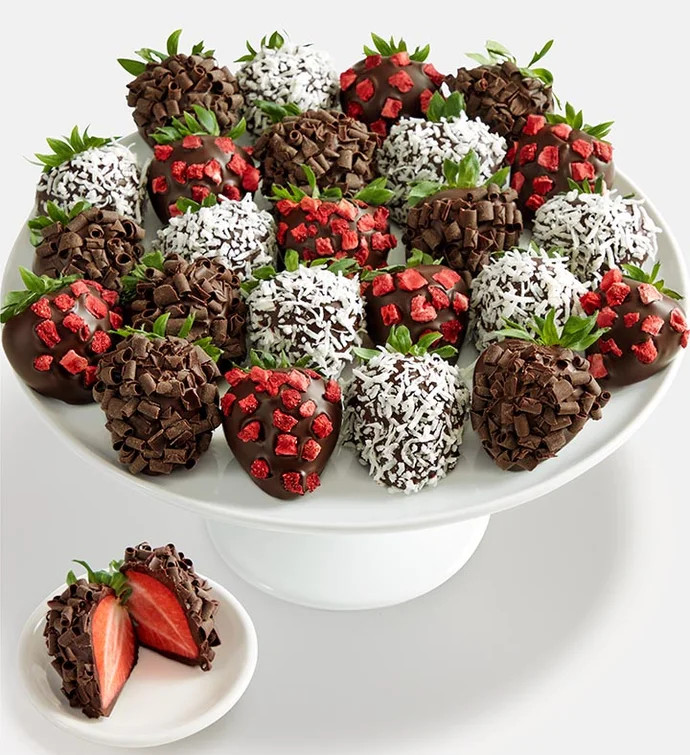 Fancy Artisan Belgian Chocolate Strawberries | Shari's Berries