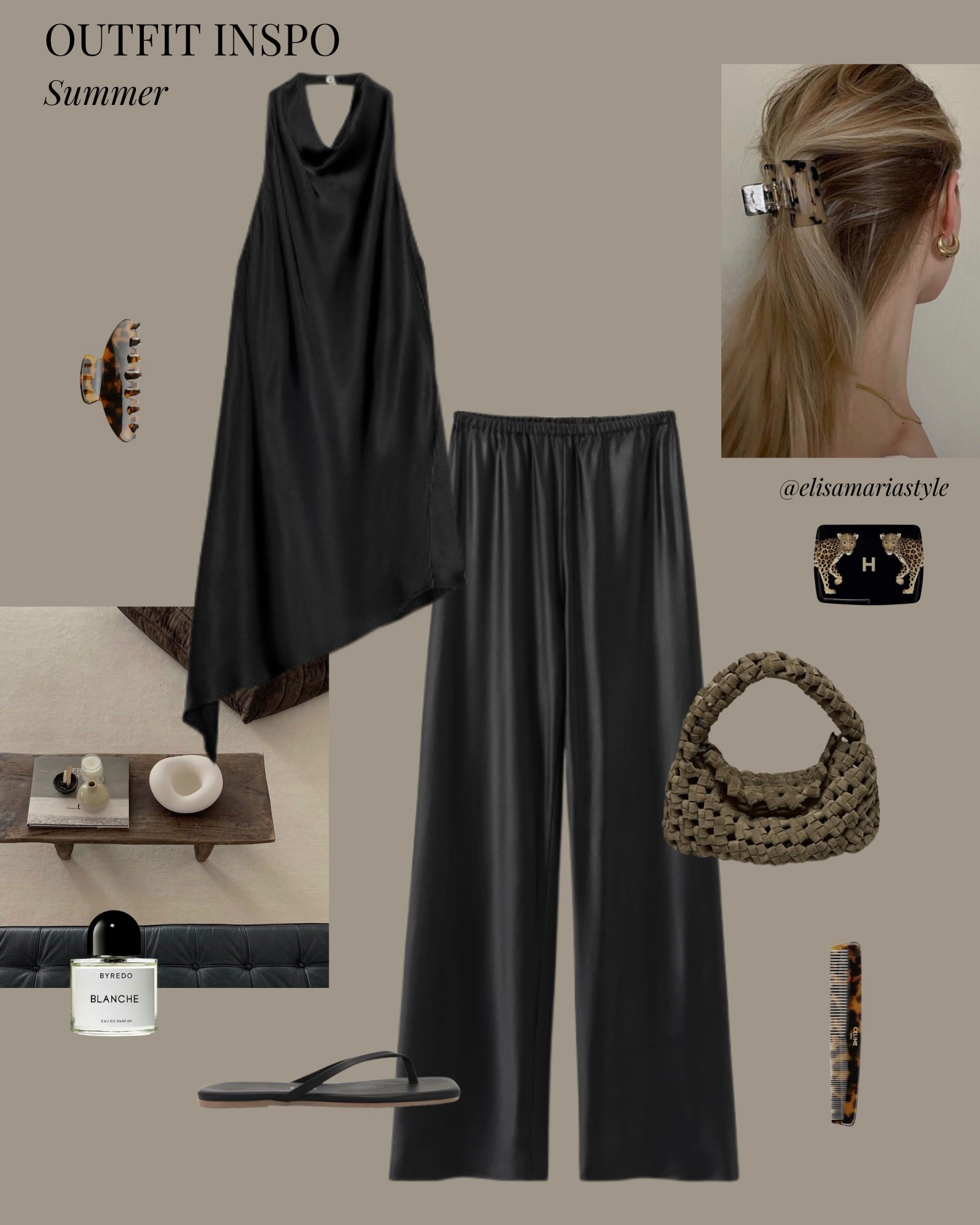 Satin set and suede bag outfit for summer 🤍

#LTKstyletip #LTKbag #LTKsummer