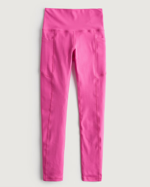 Activewear Gilly Hicks Recharge High-Rise Pocket 7/8 Leggings | Activewear Women's Activewear | H... | Hollister (US)