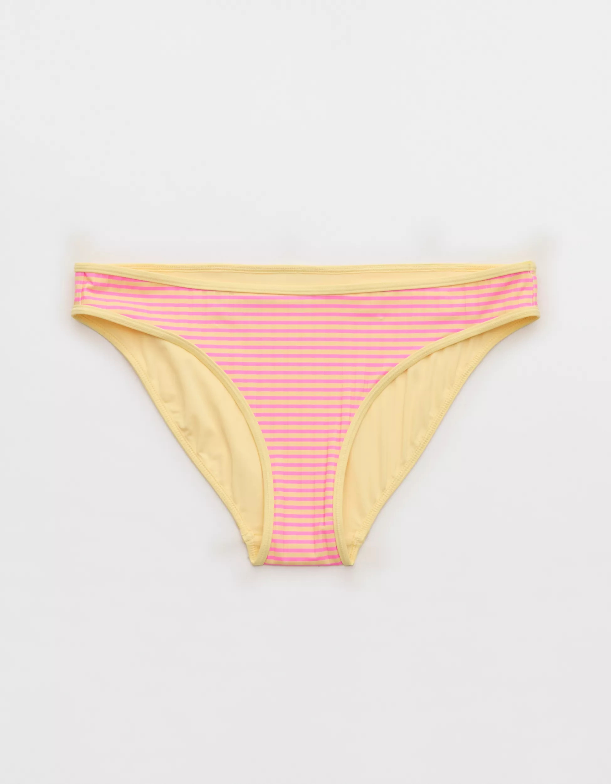 Aerie Ribbed Full Coverage Classic Bikini Bottom | Aerie