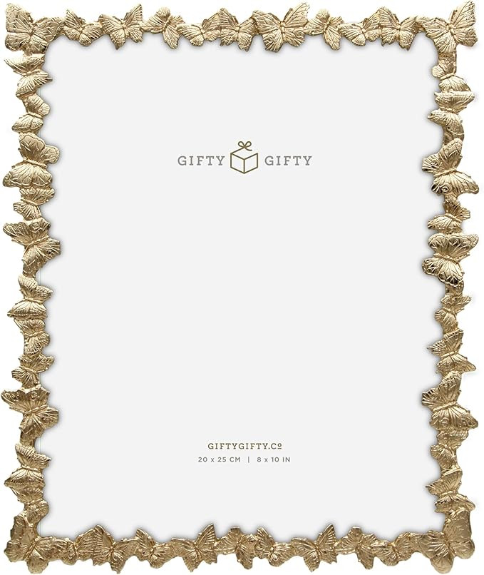 Butterfly Photo Frame / 8x10 In | For Wall & Tabletop Display | Perfect for Home Decor, Wedding, ... | Amazon (US)