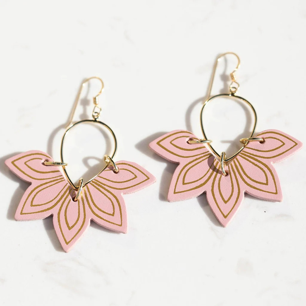 Soft Rose Floras | Nickel and Suede