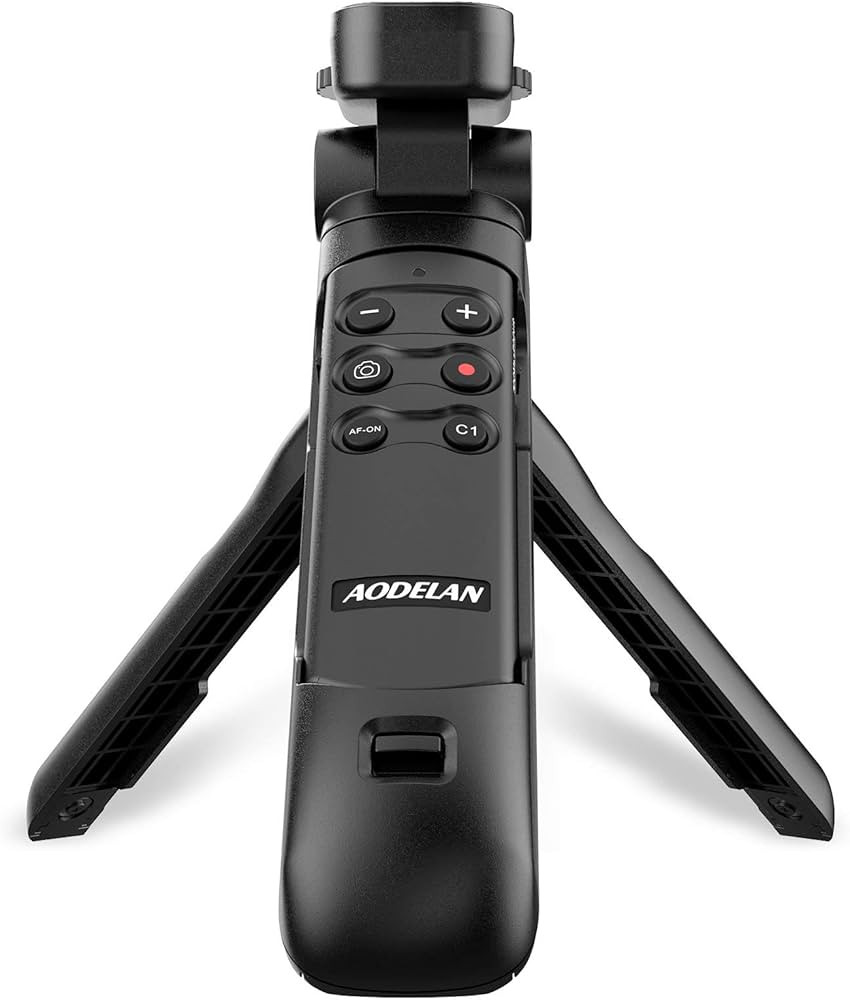 AODELAN Wireless Shooting Grip Tripod with Remote Control for Vlogging, for Sony ZV-E10,ZV-1F, a6... | Amazon (US)