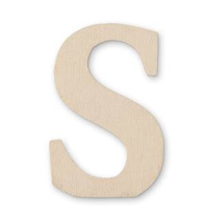 3" Unfinished Chunky Wood Letter by Make Market® | Michaels | Michaels Stores