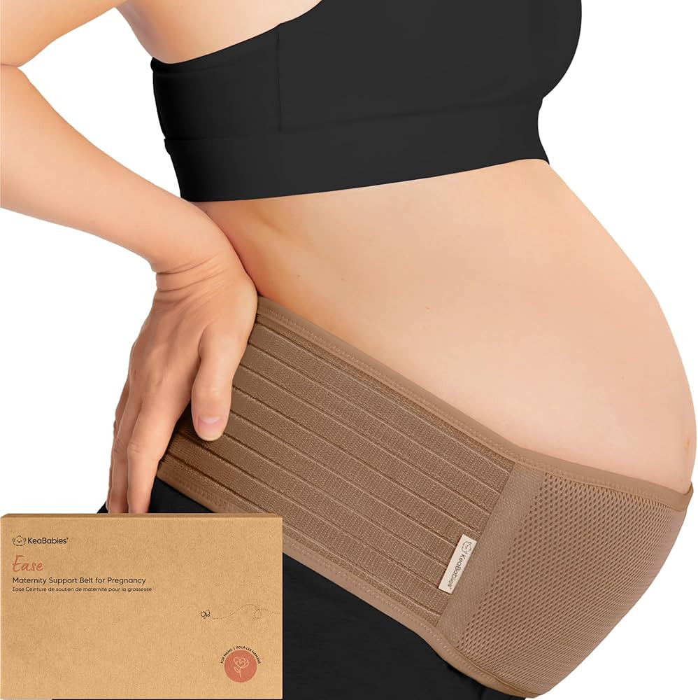 KeaBabies Maternity Belly Bands for Pregnant Women - Soft & Breathable Pregnancy Belly Support Ba... | Amazon (US)