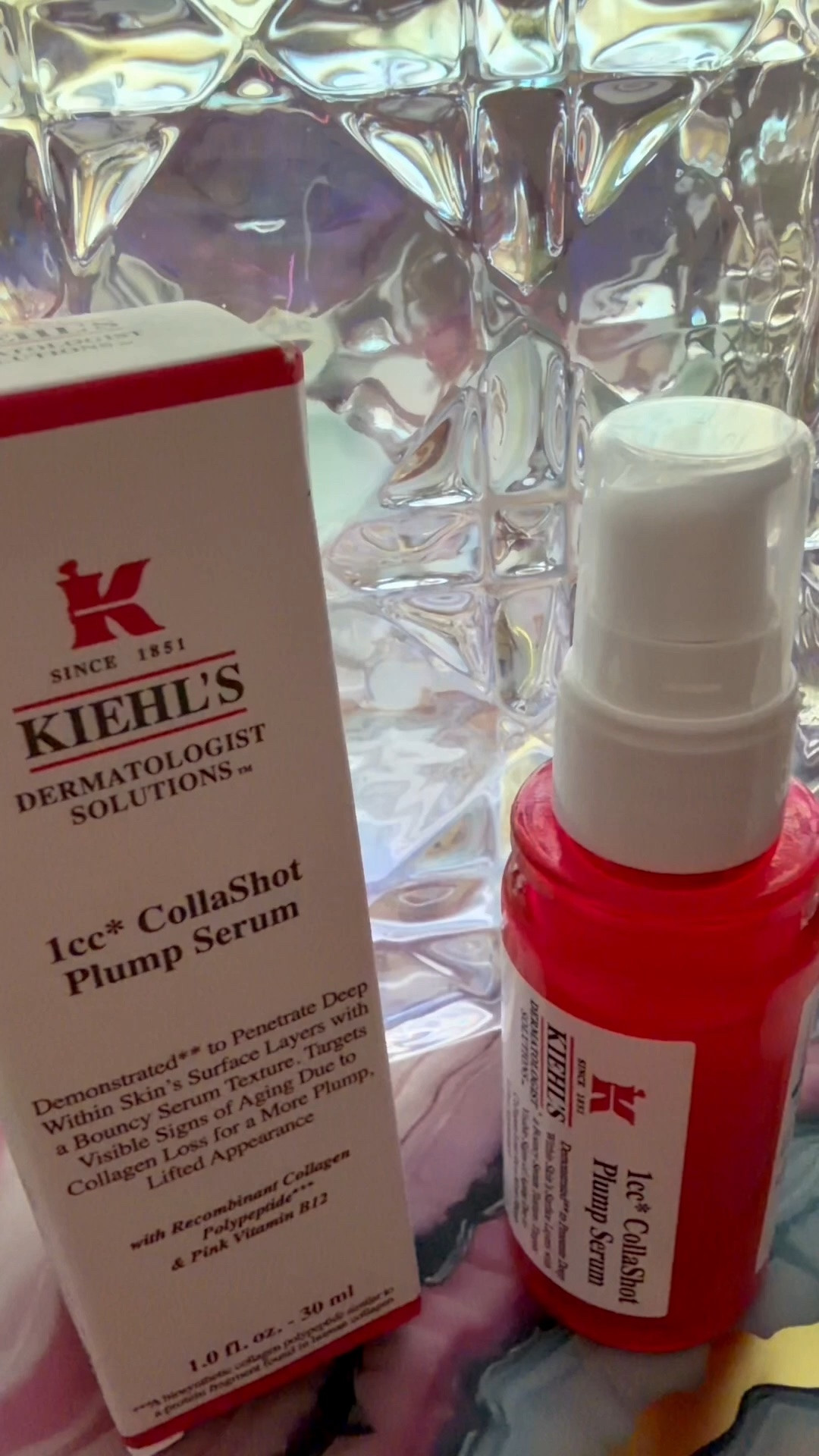 So lucky to get a first sample of  Kiels 1cc* CollaShot Plumping Serum. Face Serum visibly plumps skin and helps target visible signs of aging due to collagen loss. Formulated with Recombinant Collagen Polypeptides & a patented technology. It feels amazing and my face is loving how it feels!

#LTKselfcare #LTKmomlife #LTKBeauty
