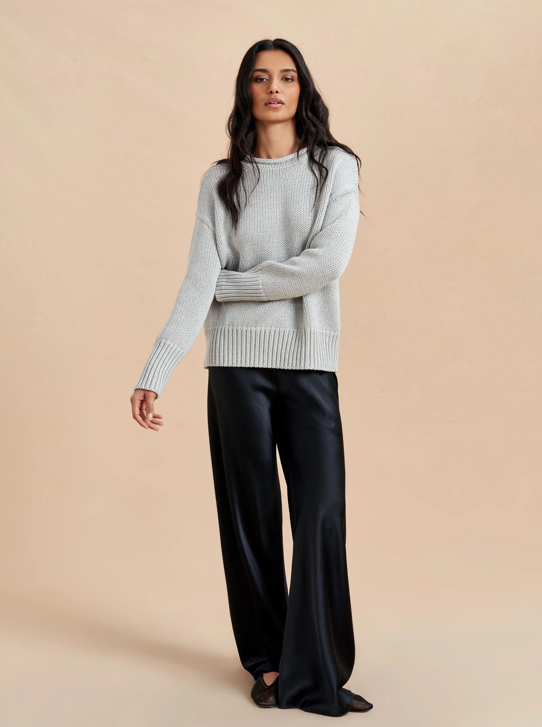 Solid Marina Sweater | La Ligne