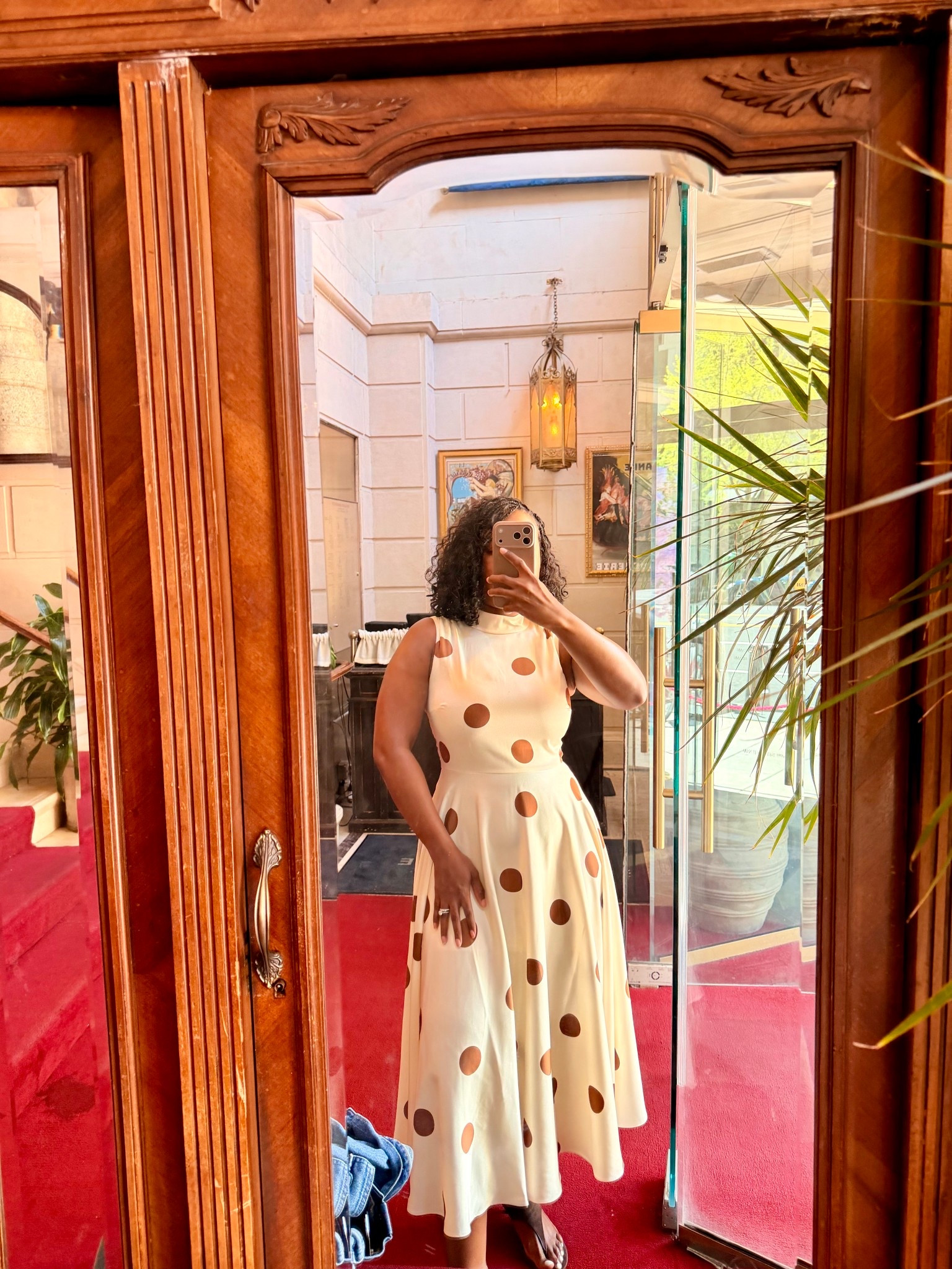 Classic spring dress with polka dots

Great for all the spring outings! 

Fits true to size 

#LTKSeasonal #LTKootd #LTKOver40