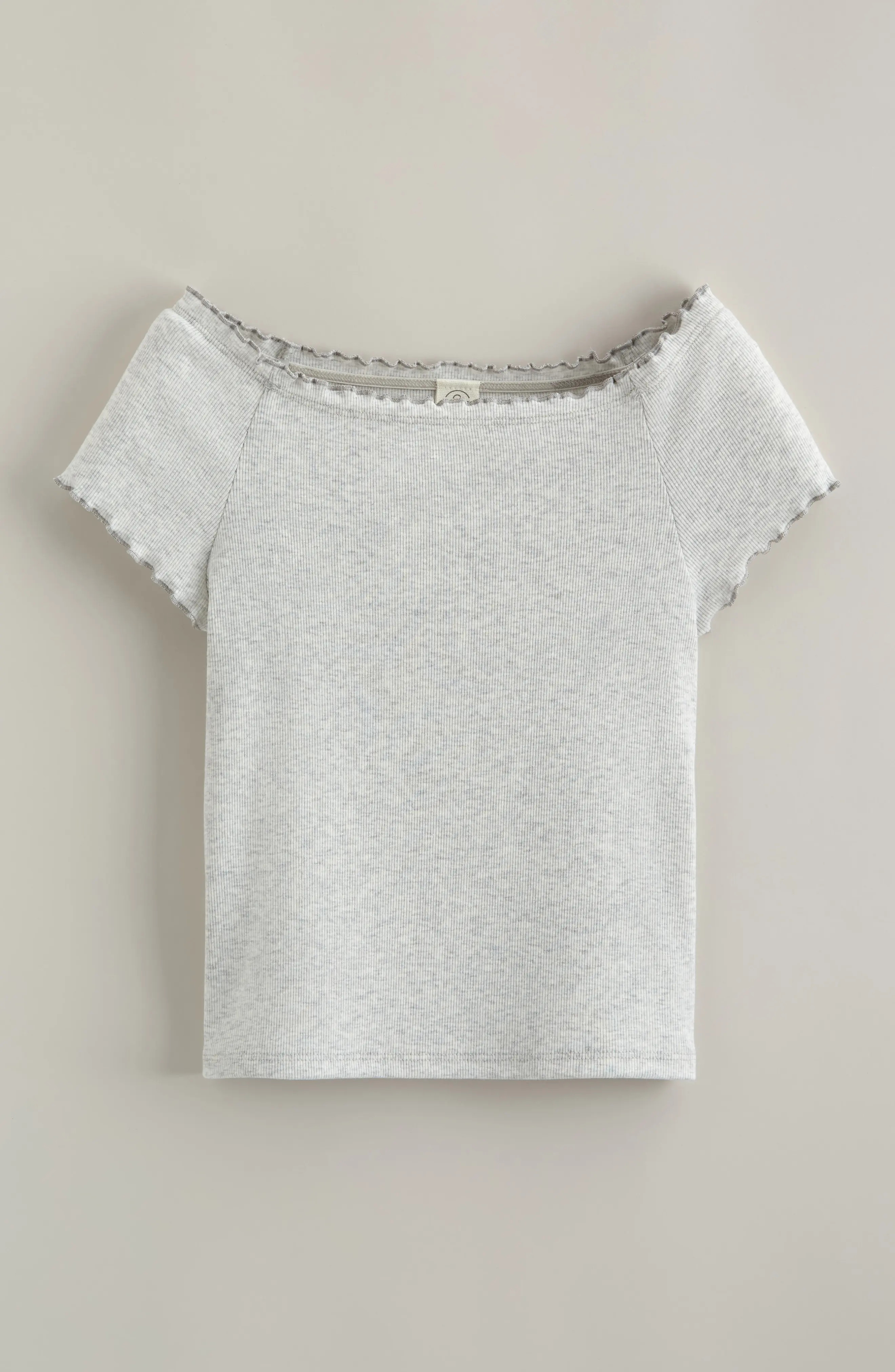 Kids' Lettuce Edge Rib T-Shirt (Women) | Nordstrom | Nordstrom