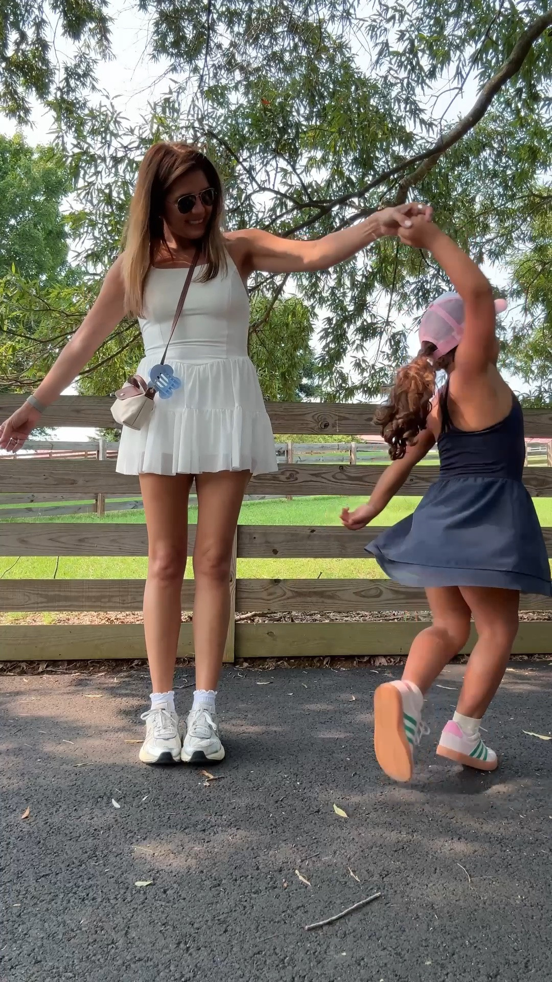 Mommy and me outfits of the day! White tennis dress fits tts— has adjustable straps!

#LTKootd #LTKKids #LTKmomlife
