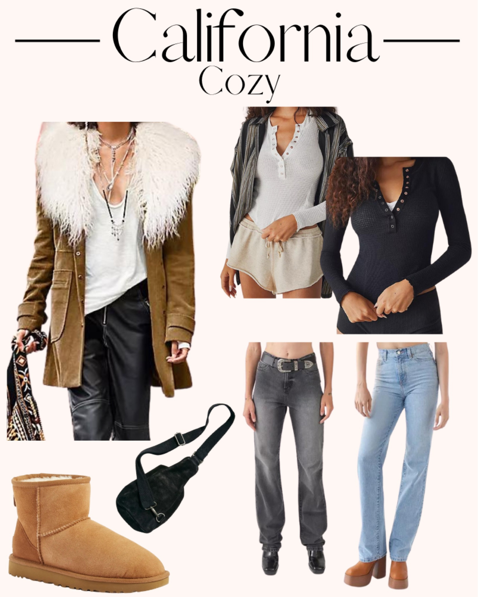 Cozy outfit for chilly weather, inspired by California style.

#LTKSeasonal