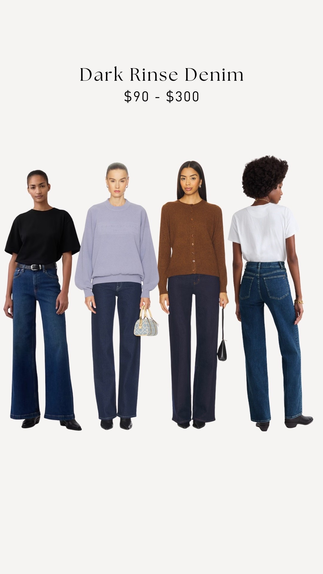 Loving dark rinse wise leg jeans right now! Spring denim inspo 💛

#LTKmomlife #LTKgrwm