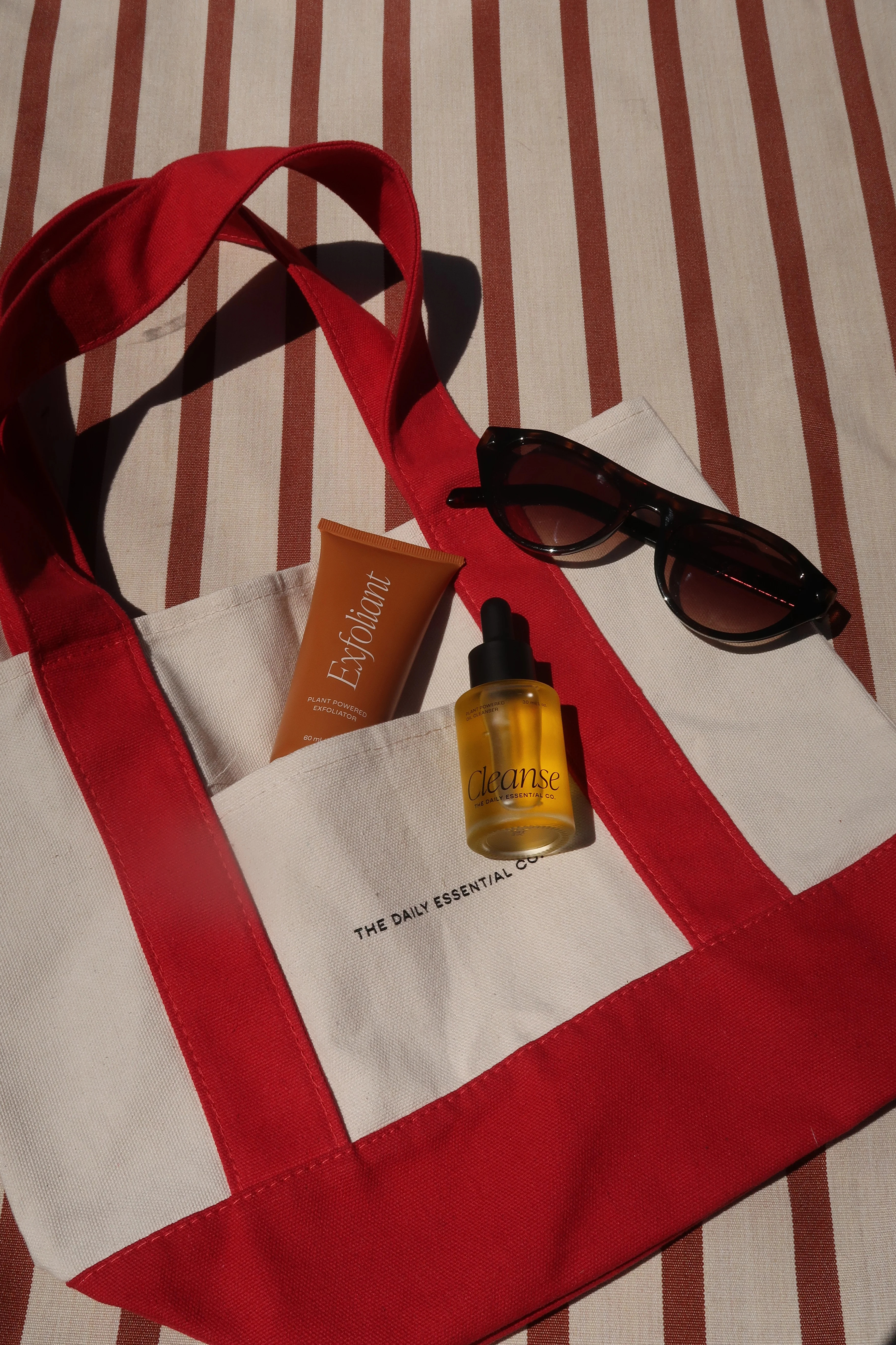 Red Canvas Mini Tote // Limited Edition | The Daily Essential Co