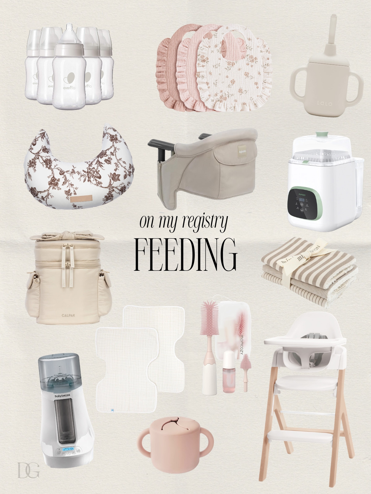 BABY REGISTRY 🐣 | Everything on our baby registry for feeding, from bottles and nursing essentials to the high chair and accessories we’ll use a little down the road! *Striped burp cloths are Minicoton

baby feeding essentials, baby bottles, high chair, baby feeding supplies, baby registry 

 #LTKBaby #LTKBump