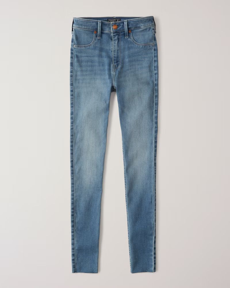 High Rise Jean Legging | Abercrombie & Fitch (US)