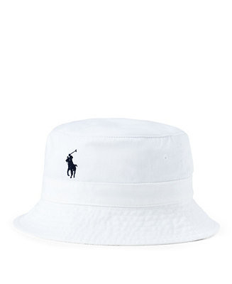 Polo Ralph Lauren Men's P-Wing Twill Bucket Hat - Macy's | Macy's