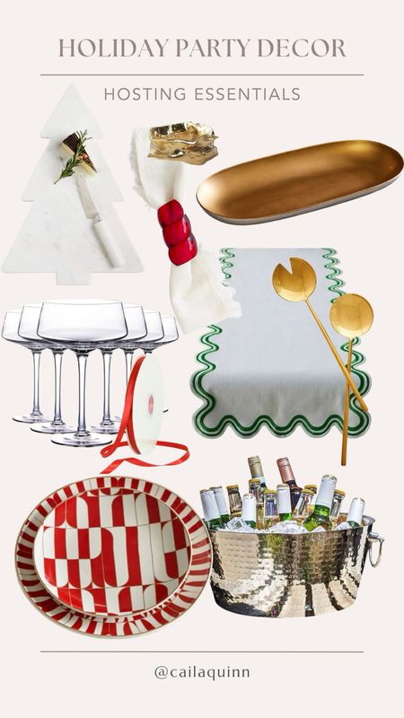 Holiday Party Decor Essentials! 

#LTKSeasonal #LTKHoliday #LTKparties