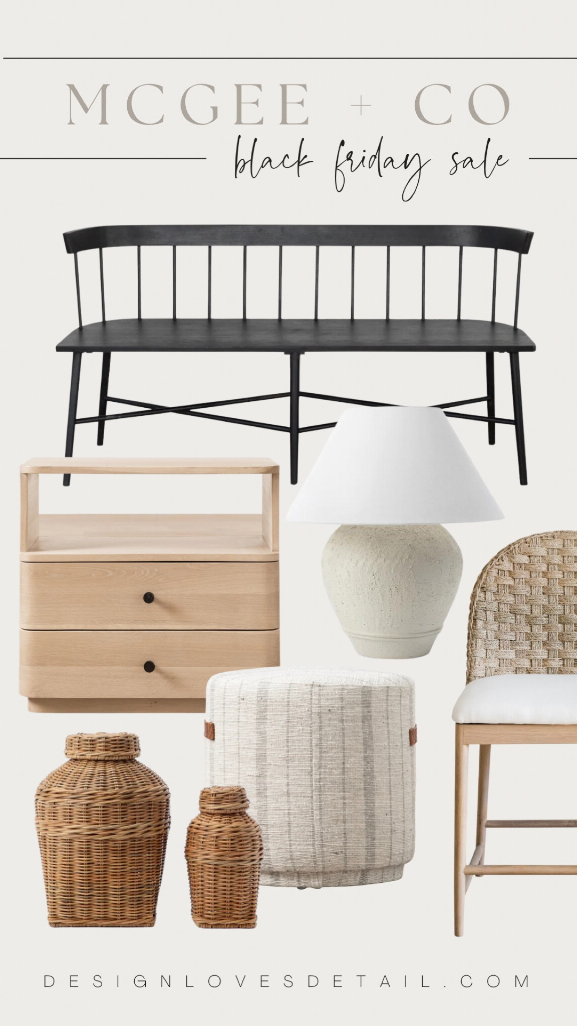 It’s the biggest sale of the year @ McGee + Co!! 30% off all of these amazing pieces! Grab them before they sell out. Soooo excited to shop for our new house! I’ll share what I buy in stories 

#blackfridaysale #mcgeeandco #deals #homefinds #furniture #studiomcgee

#LTKhome #LTKsalealert #LTKCyberWeek