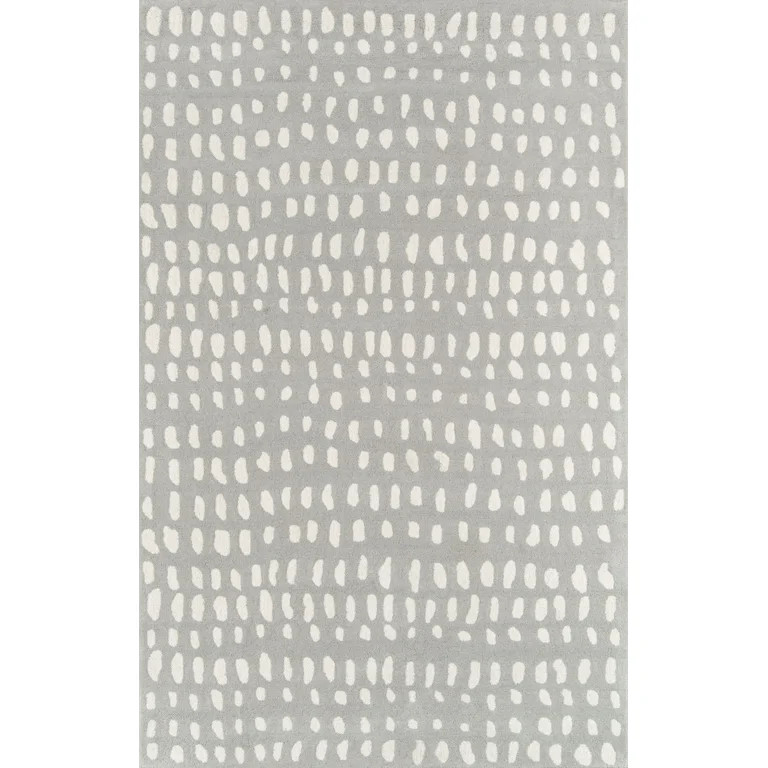 Momeni Geometric Modern Area Rugs, Gray/Off-White,60" x 96" | Walmart (US)