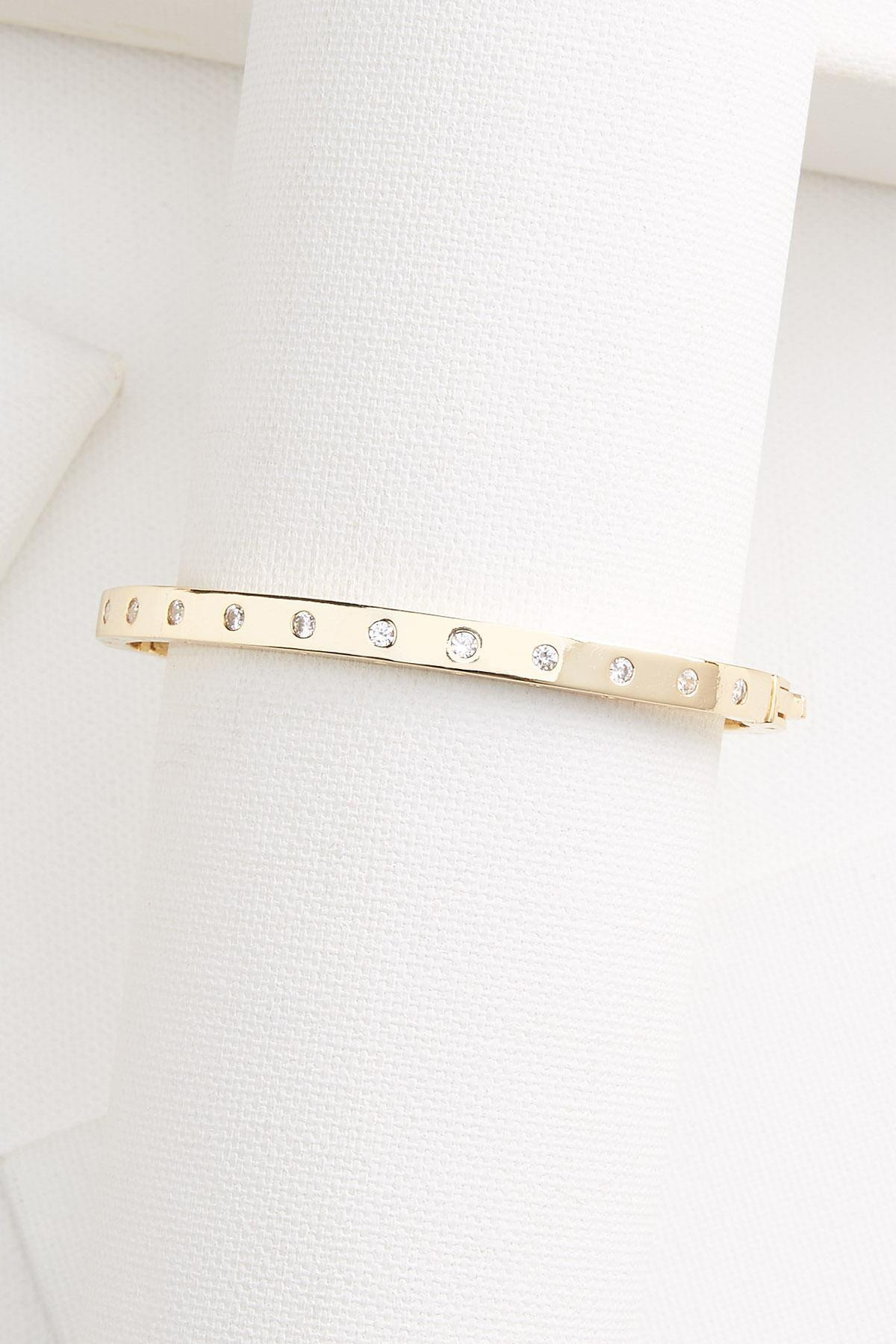 rhinestone bangle bracelet | Versona