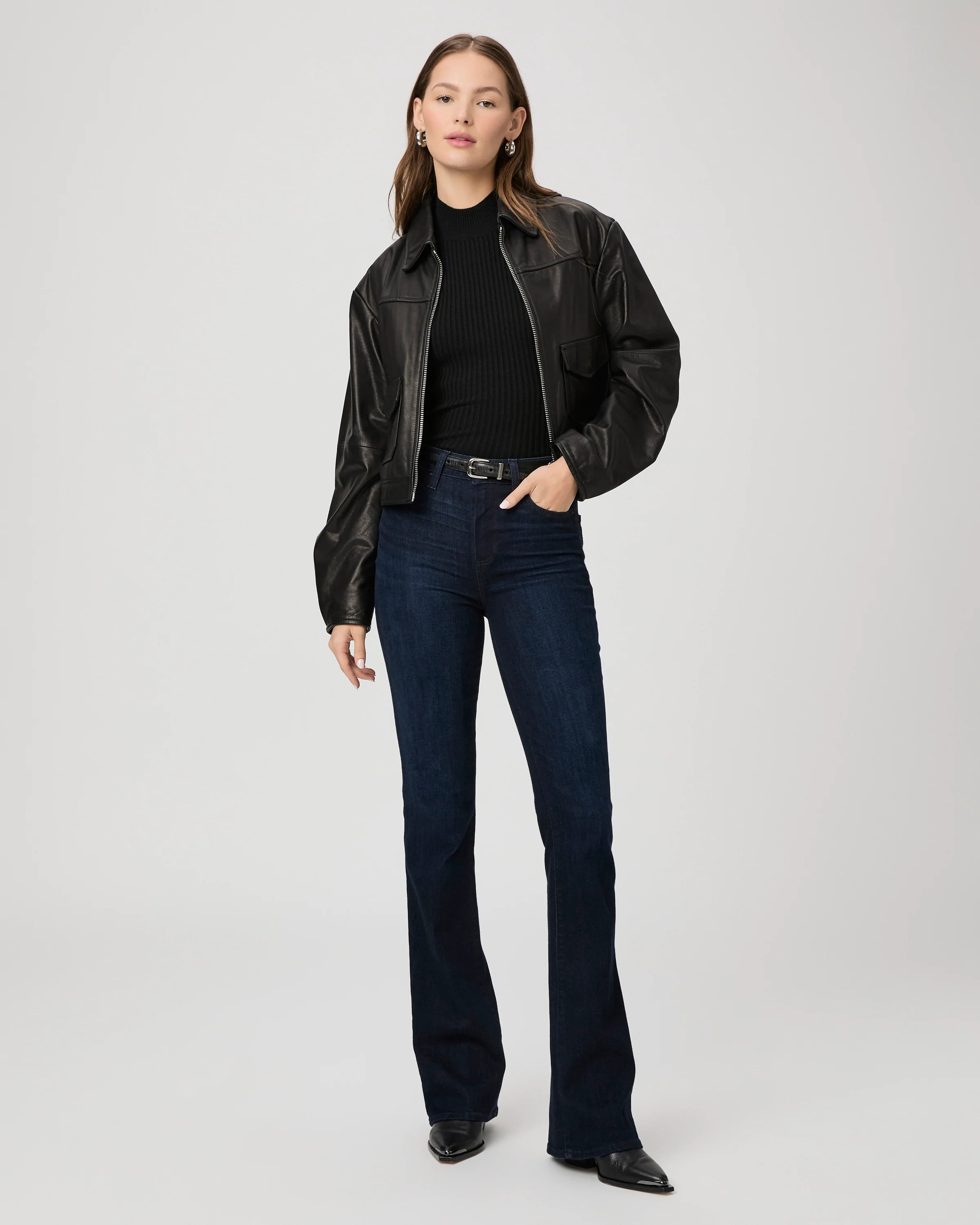 High Rise Laurel Canyon Flare Jean | Paige