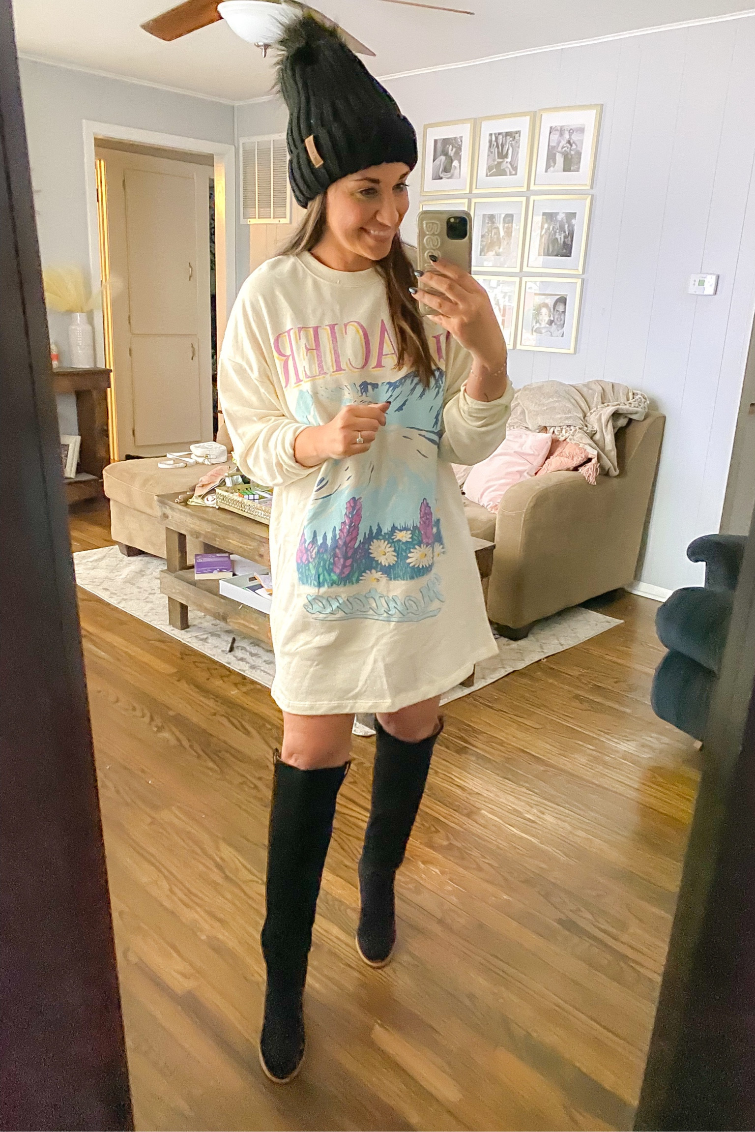 Target sweatshirt dress
Wearing small 

#LTKunder50 #LTKsalealert #LTKstyletip