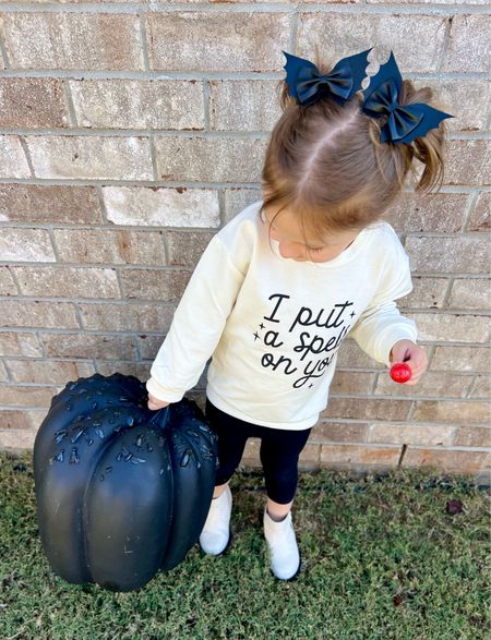It’s Spooky Season! Cutest little Halloween sweater for my girl! 

#LTKfamily #LTKkids #LTKSeasonal