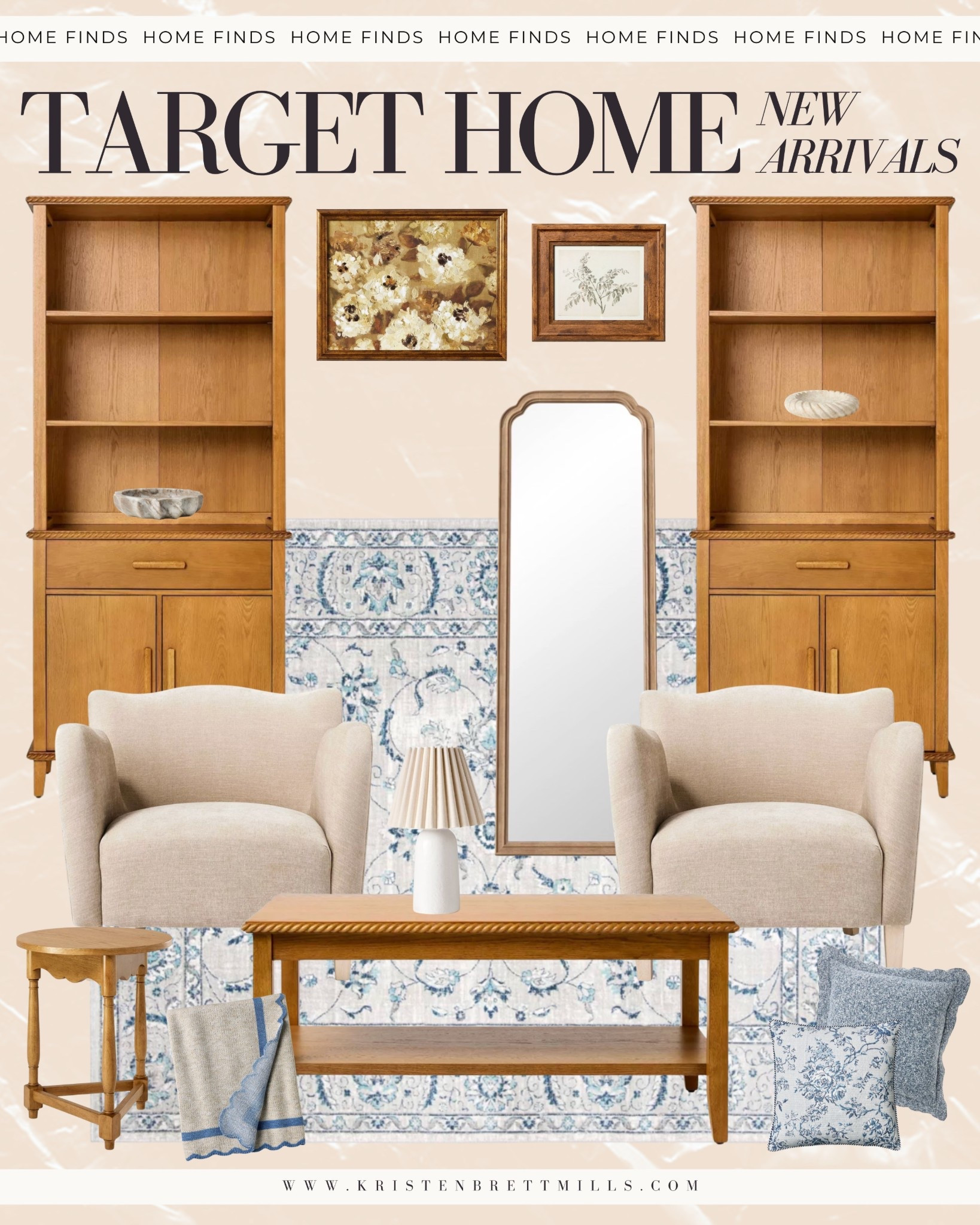 Target new home arrivals

statement coffee tables
upholstered accent chairs
neutral living room decor
decorative throw pillows
modern table lamps
woven storage baskets
wall mirrors and art
cozy area rugs
console tables for entryways
shelving and display decor

#LTKSeasonal #LTKSaleAlert #LTKHome