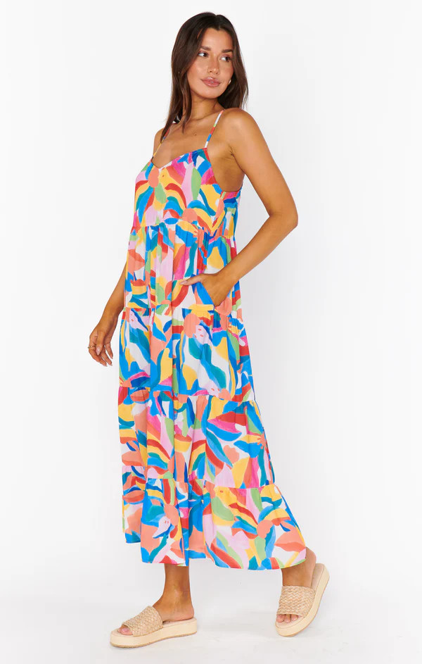 Caroline Maxi Dress ~ Rainbow Pop | Show Me Your Mumu
