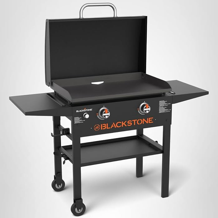 Blackstone 1883 Original 28" Omnivore Griddle with Hood, Black | Amazon (US)
