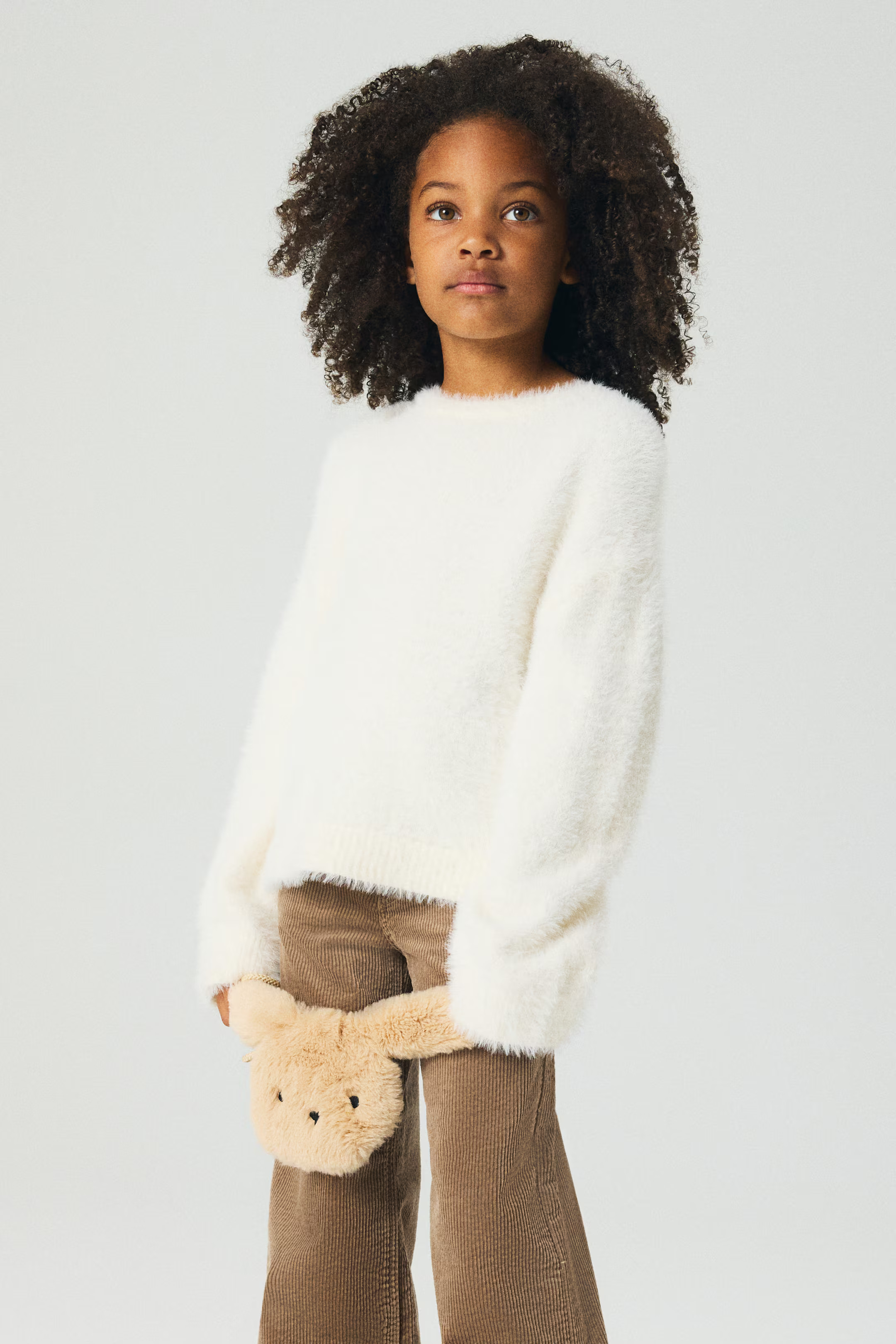 Brushed Fine-Knit Sweater | H&M (US + CA)