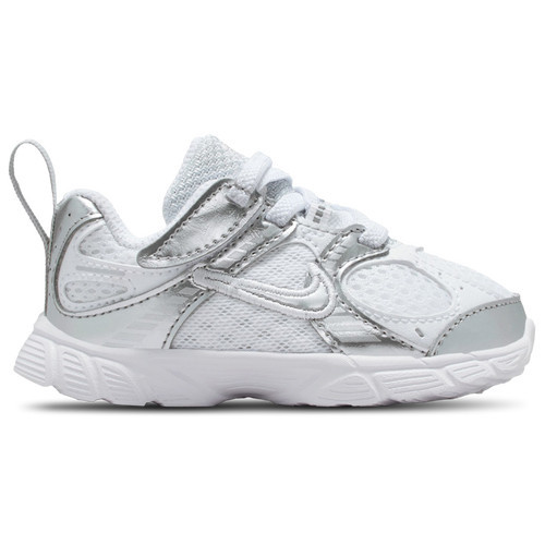 Nike Girls Nike V5 RNR - Girls' Toddler Shoes White/Metallic Silver/Pure Platinum Size 09.0 | Foot Locker (US)