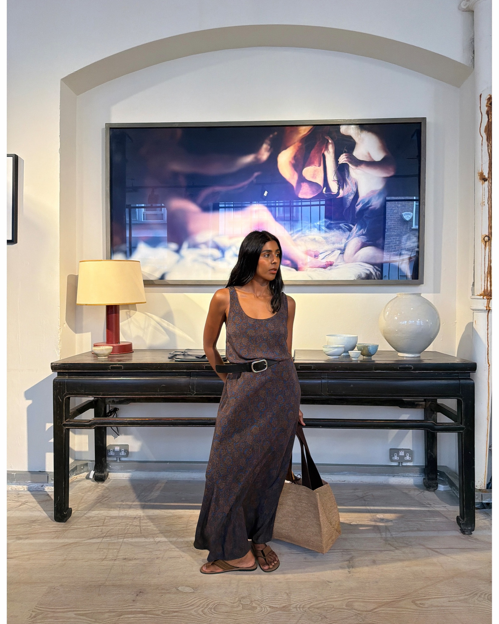 When the outfit and interiors match 🤌🏾