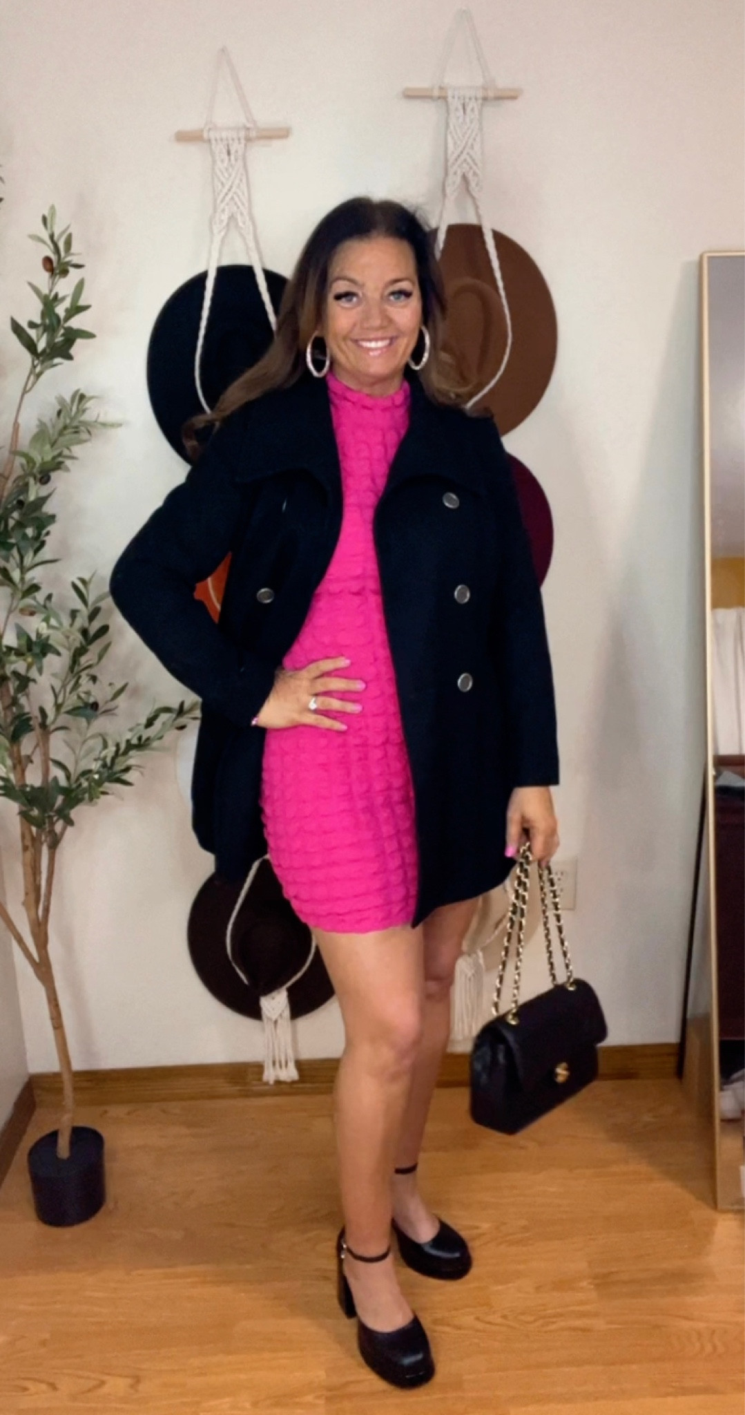 Oh my goodness!!! This pink dress from @walmart is giving!!! Fits tts and perfect for a date night. 

#LTKSeasonal #LTKMostLoved #LTKstyletip