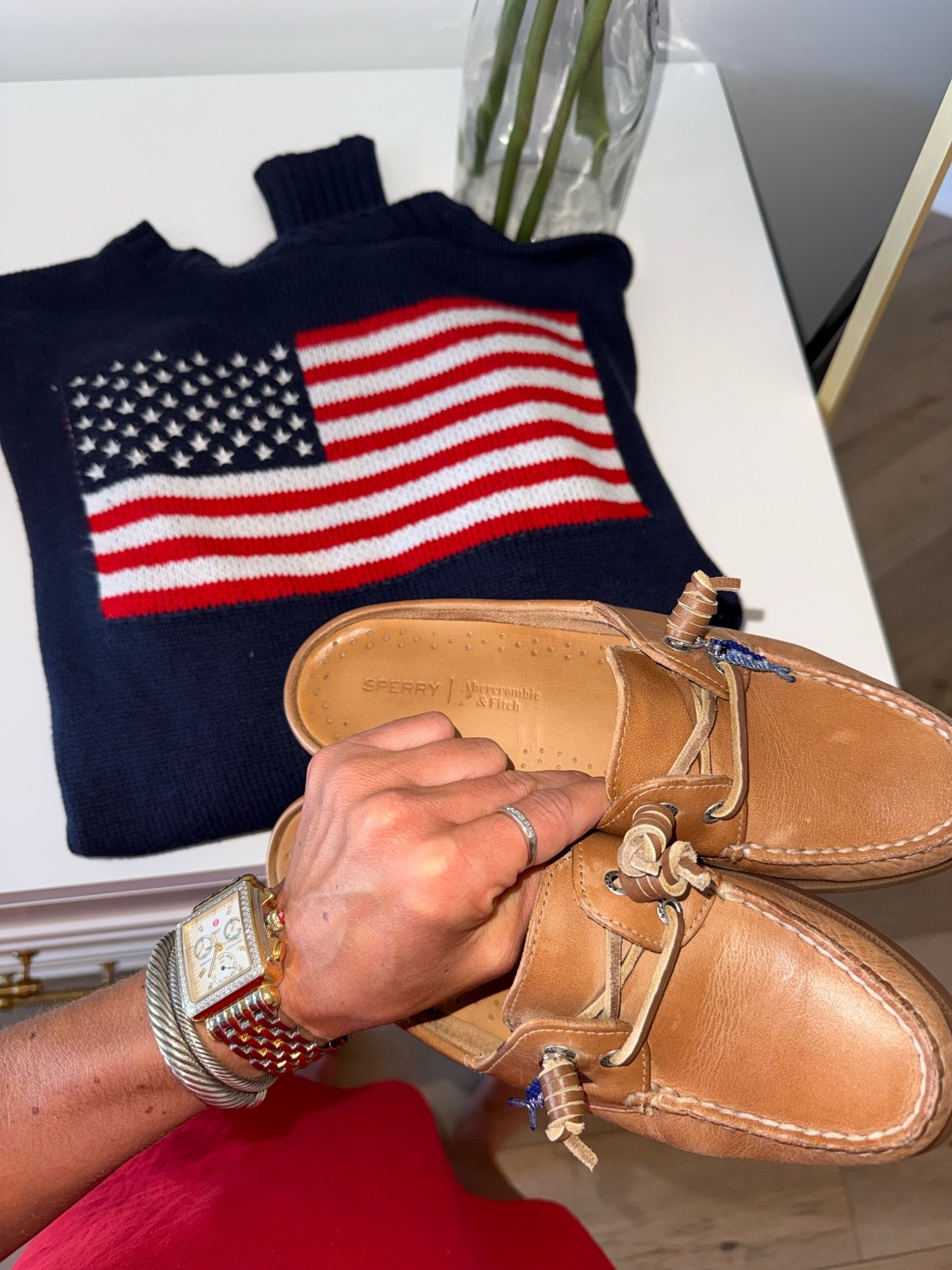Fourth Outfit Details … 🇺🇸 
Sweater is last summer but linked similar ones!

#LTKootd #LTKActive