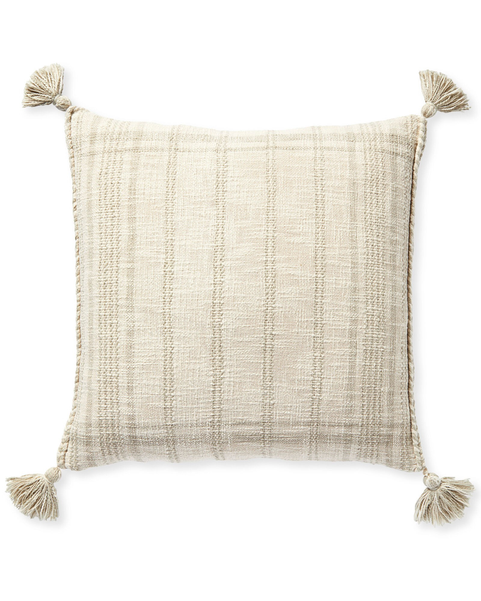 Ridge Stripe Pillow Cover | Serena and Lily